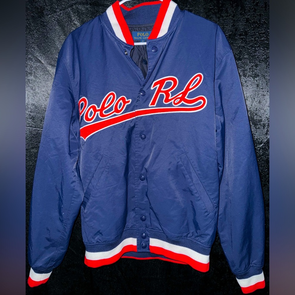 Polo by Ralph Lauren Varsity Bomber Jacket.